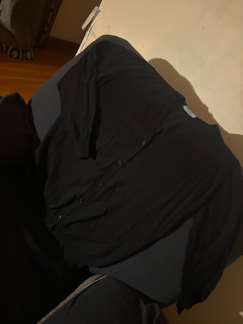 Prada Dark Charcoal Knit Cardigan